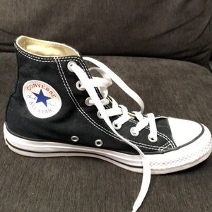 Worn once, Converse Custom Hi Tops